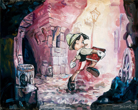 I'm A Boy by Jim Salvati inspired by Pinocchio