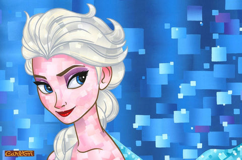 Ice Queen by Trevor Carlton inspired by Disney's Frozen