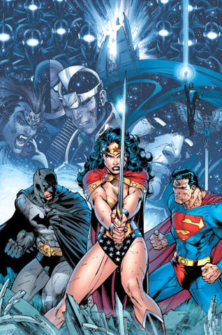 Infinite Crisis - By Jim Lee - Giclée on Fine Art Paper featuring The Justice League