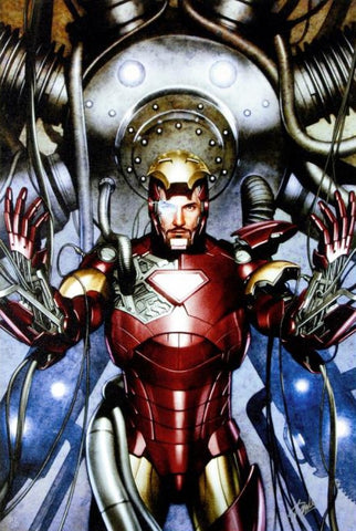 Iron Man: Director of S.H.I.E.D #31 - By Adi Granov - Limited Edition Giclée on Canvas