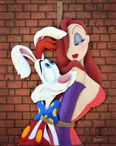 Jessica And Roger Rabbit by Karin Arruda inspired by Jessica and Roger Rabbit