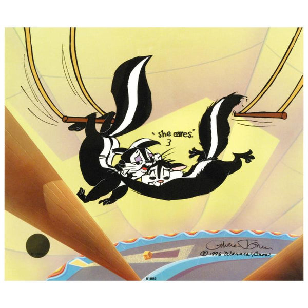 Kitty Catch - Limited Edition Hand Painted Animation Cel Signed by Chuck Jones
