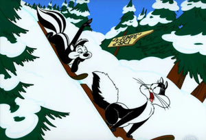 Le Jump D'Ski - By Warner Bros. Studio -  Limited Edition Sericel