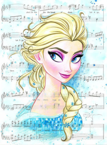 Let It Go By Tim Rogerson inspired by Disney's Frozen