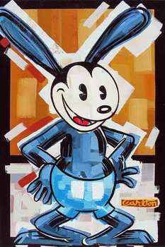 Lucky Rabbit by Trevor Carlton inspired by Oswald The Lucky Rabbit
