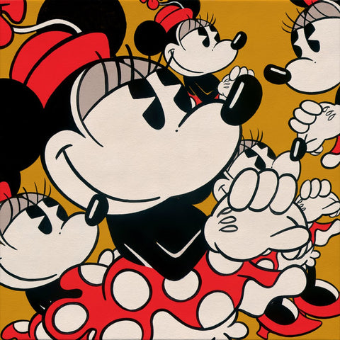 Many Minnies Minnie Mouse by Trevor Carlton