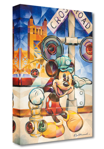 Happy Engineer by Tom Matousek Featuring Mickey Mouse