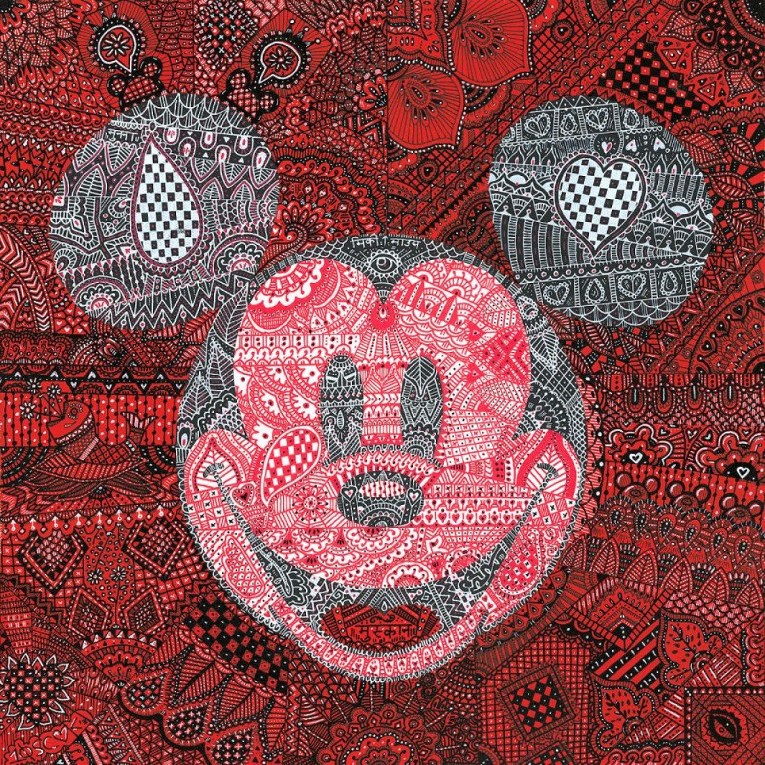 MeHandi Mickey by Tennessee Loveless inspired by Mickey Mouse