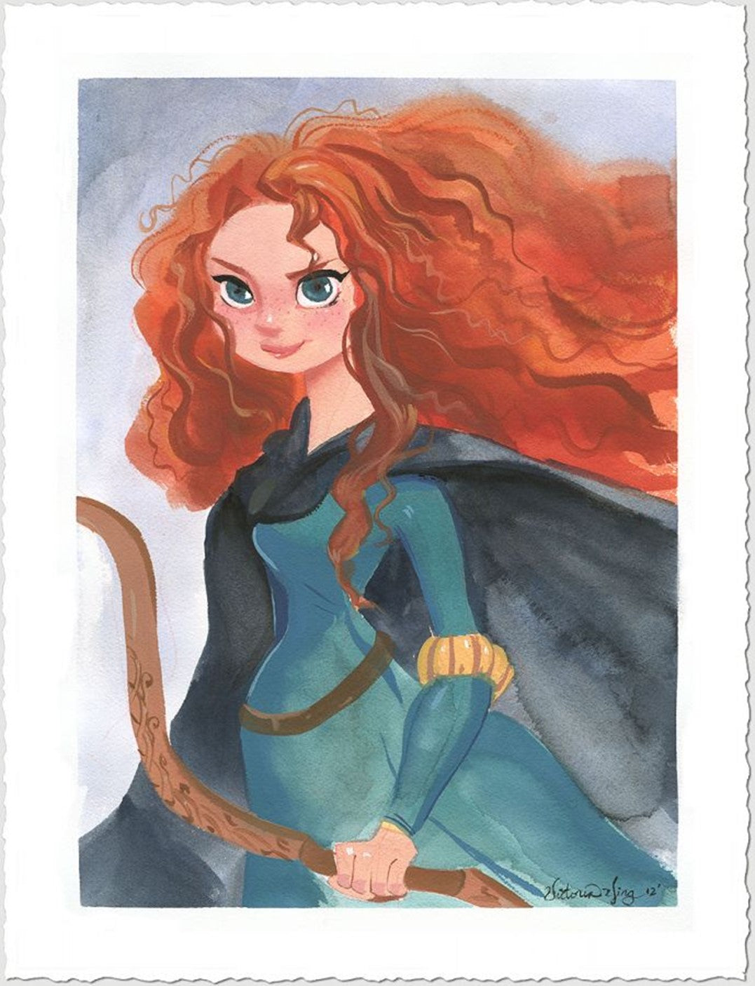 Merida by Victoria Ying, inspired by Brave
