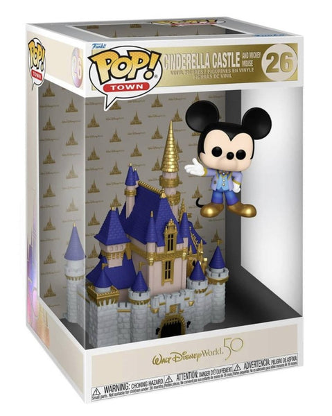 Walt Disney World 50th Anniversary Mickey Mouse with Cinderella Castle #26