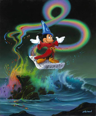 Mickey Making Magic with Mickey and Friends by Jim Warren