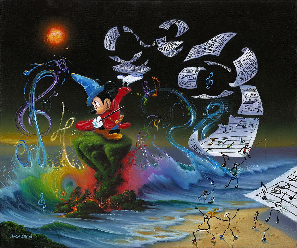 Mickey the Composer (Premiere) with Mickey Mouse by Jim Warren