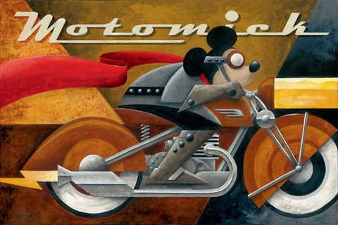 Moto Mick Mickey Mouse by Mike Kungl