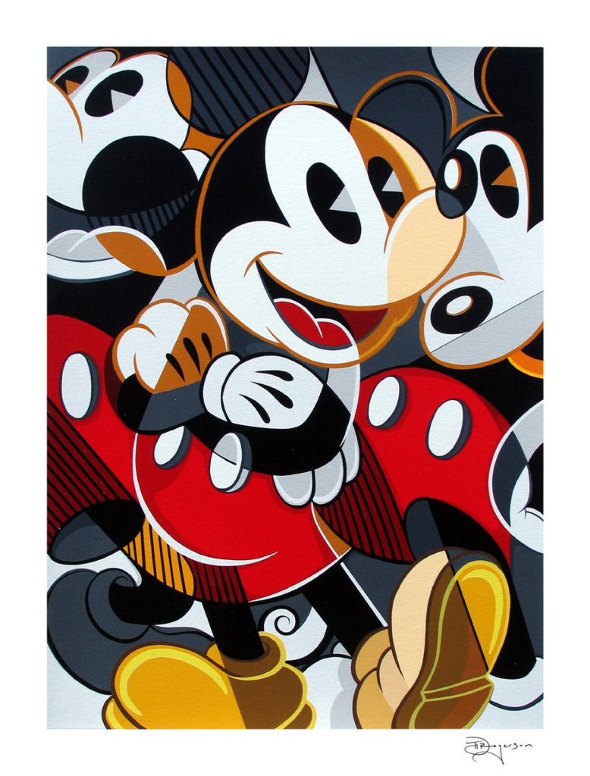 Mousing Around 3  by Tim Rogerson featuring Mickey Mouse