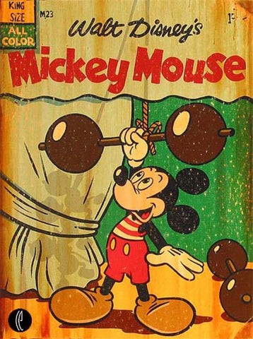 Muscle Mickey -HC Edition- by Trevor Carlton featuring Mickey Mouse