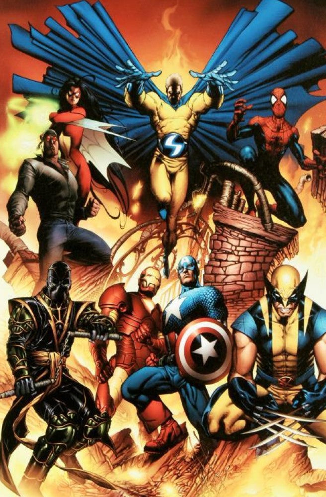 New Avengers #1 - By Joe Quesada - Limited Edition Giclée on Canvas