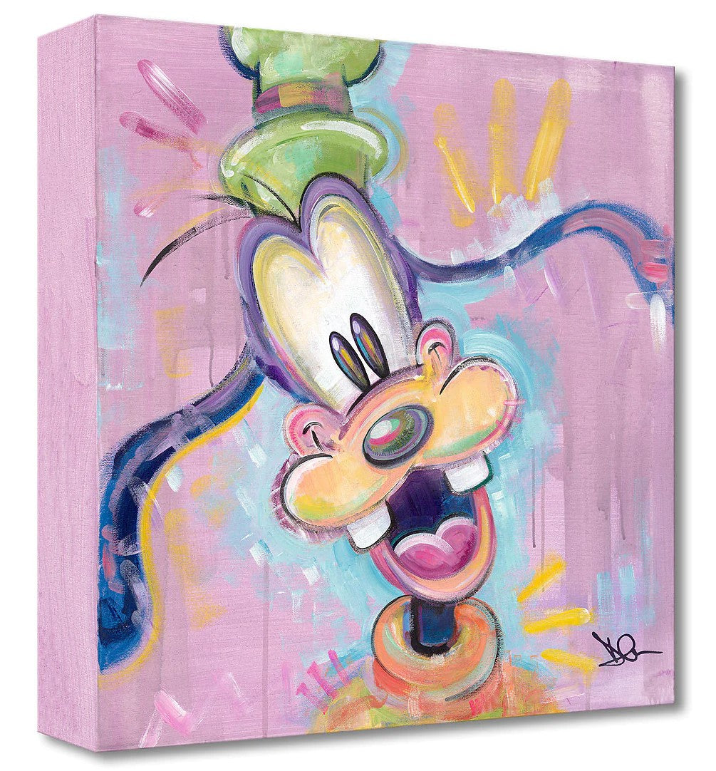 Naturally Goofy by Dom Corona featuring Goofy Treasures On Canvas