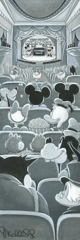 A Night At The Theater by Michelle St. Laurent featuring Mickey Mouse and Friends
