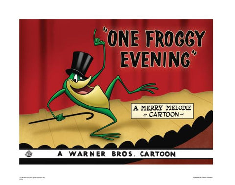 One Froggy Evening - By Warner Bros. Studio - Collectible Giclée on Paper
