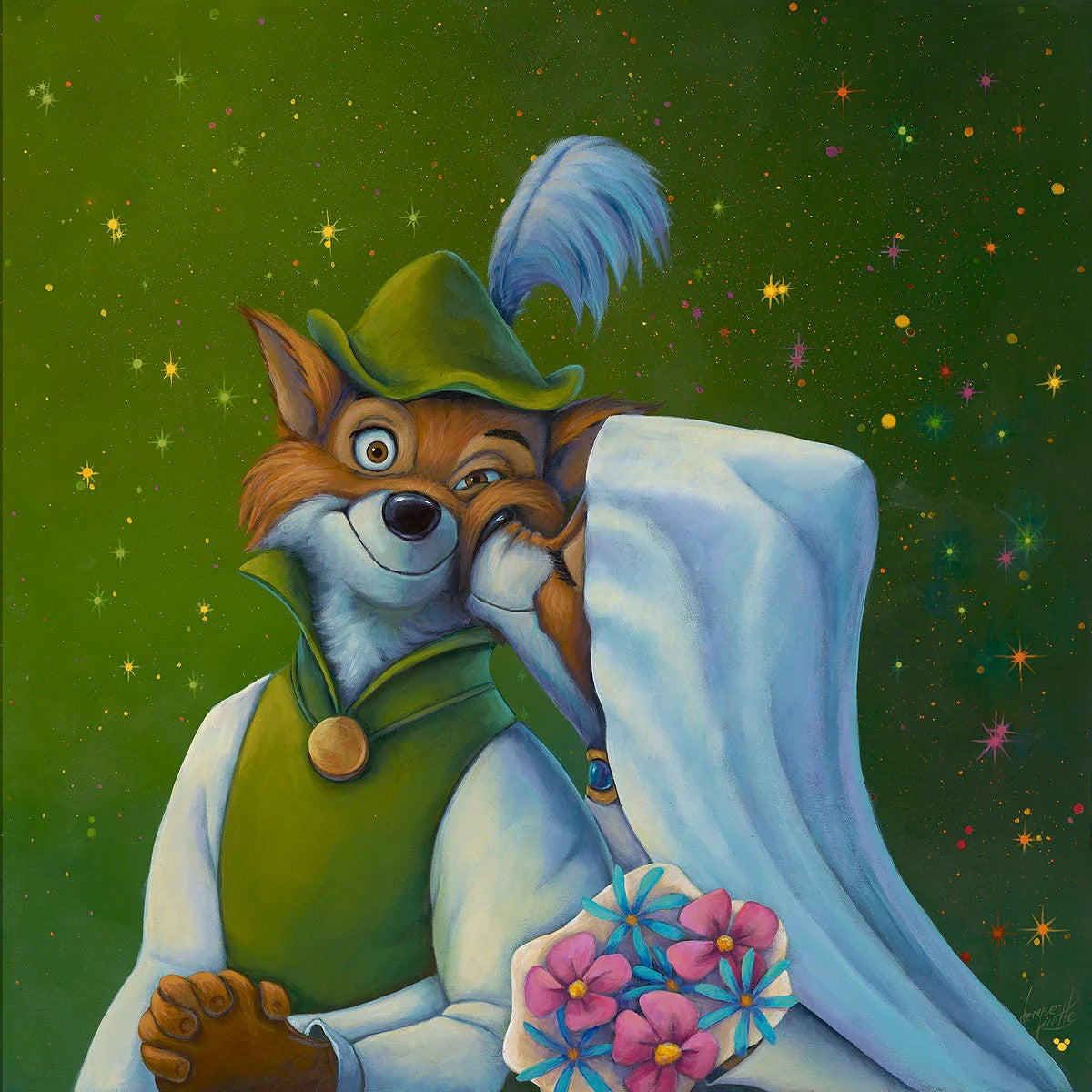 Oo-De-Lally Kiss by Denyse Klette featuring Robin Hood and Maid Marian