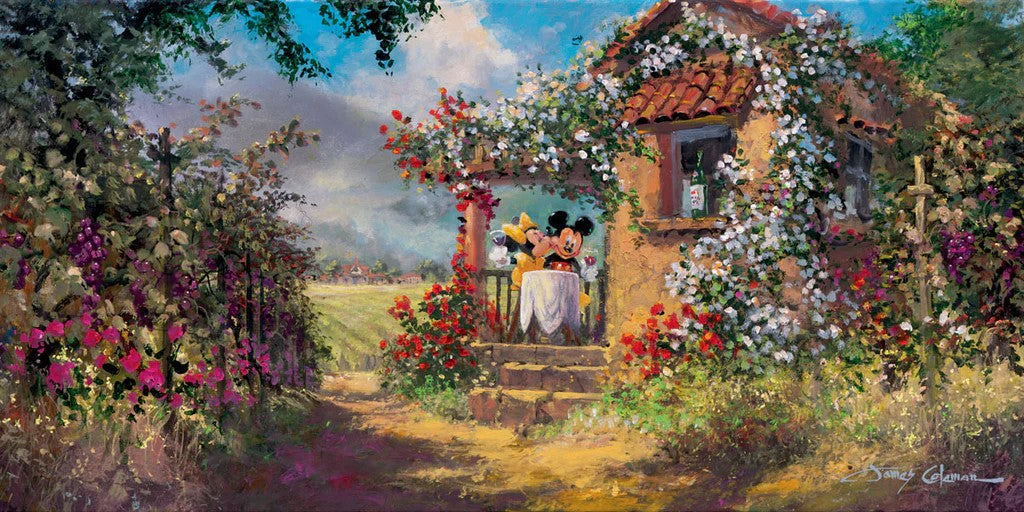 Our Old Familiar Place Minnie and Mickey by James Coleman