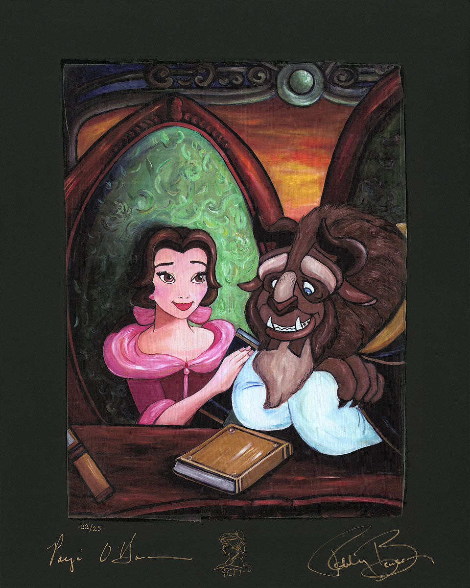 Our Story (Chiarograph) by Paige O'Hara inspired by Beauty and the Beast