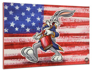 Patriotic Series: Bugs - By Warner Bros. Studio -  Limited Edition Giclée on Canvas