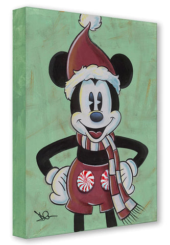 Peppermick by Dom Corona featuring Mickey Mouse Treasures On Canvas
