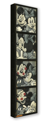 Photo Booth Kiss by Trevor Carlton featuring Mickey Mouse and Minnie Mouse