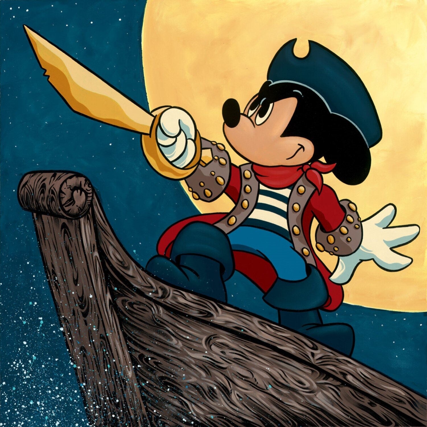 Pirate Mickey by Trevor Carlton and Stephen Reis Featuring Mickey Mouse