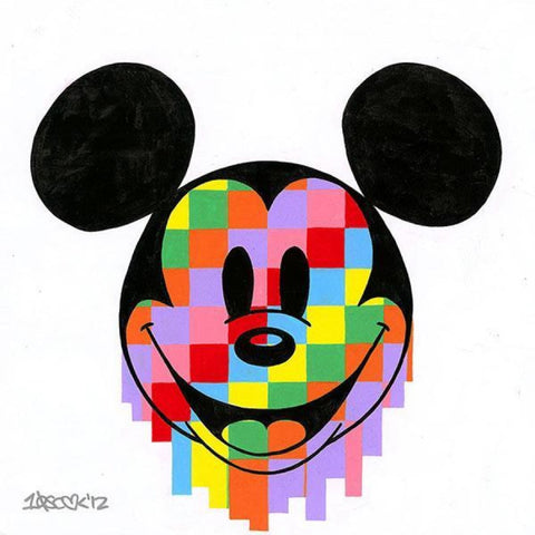 Mickey Pixel Drip by Tennessee Loveless