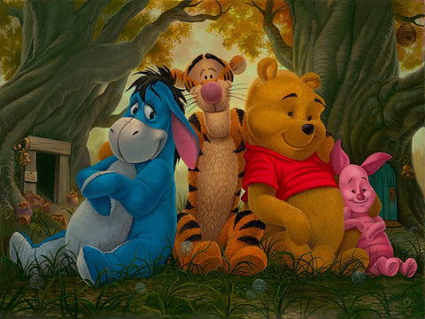 Pooh and His Pals by Jared Franco Featuring Winnie The Pooh