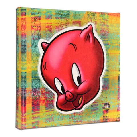 Porky Pig - Giclée on Canvas - Gallery Wrapped