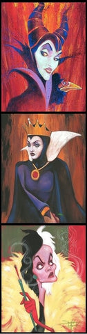Queens of Madness by Stephen Fishwick inspired by Disney Villains