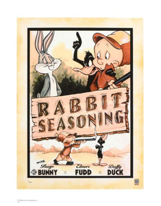 Rabbit Seasoning - By Warner Bros. Studio - Collectible Giclée on Paper