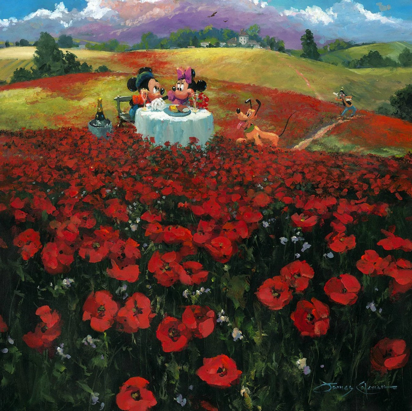 Red Poppies (Premiere) by James Coleman with Mickey and Minnie