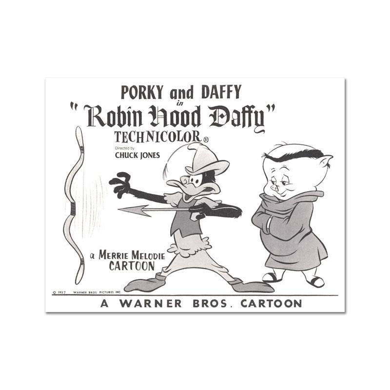 Robin Hood Daffy Lobby Card - Chuck Jones Limited Edition Lithograph