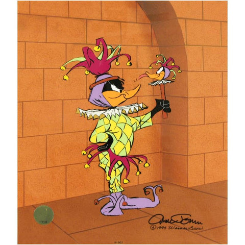 Rude Jester  - Limited Edition Hand Painted Animation Cel Signed by Chuck Jones