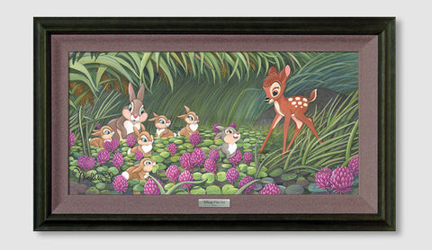 Saying Hello To Thumper by Michelle St. Laurent inspired by Bambi