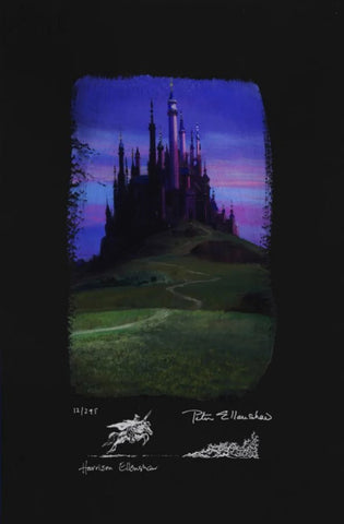 Sleeping Beauty Castle (Deluxe, Chiarograph) by Peter and Harrison Ellenshaw