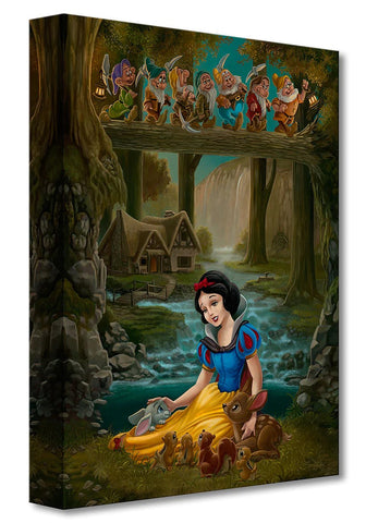 Snow White's Sanctuary by Jared Franco inspired by Snow White and the Seven Dwarfs