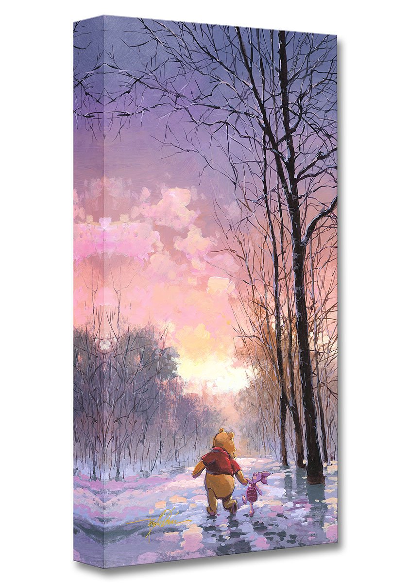 Snowy Path by Rodel Gonzalez inspired by Winnie the Pooh