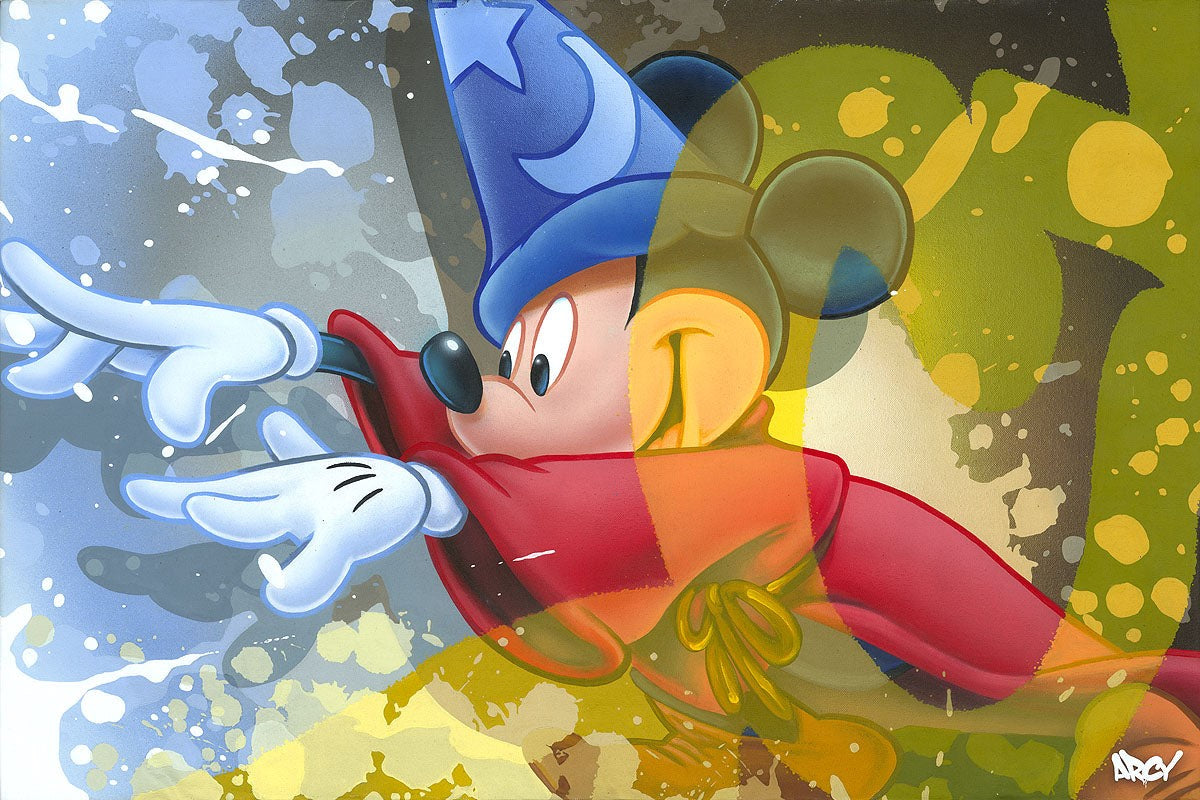 Mickey Sorcerer by ARCY inspired by Fantasia