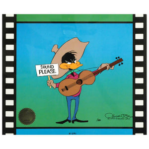 Sound Please - Limited Edition Hand Painted Animation Cel Signed by Chuck Jones