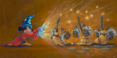 Spellbound by Denyse Klette featuring Sorcerer Mickey