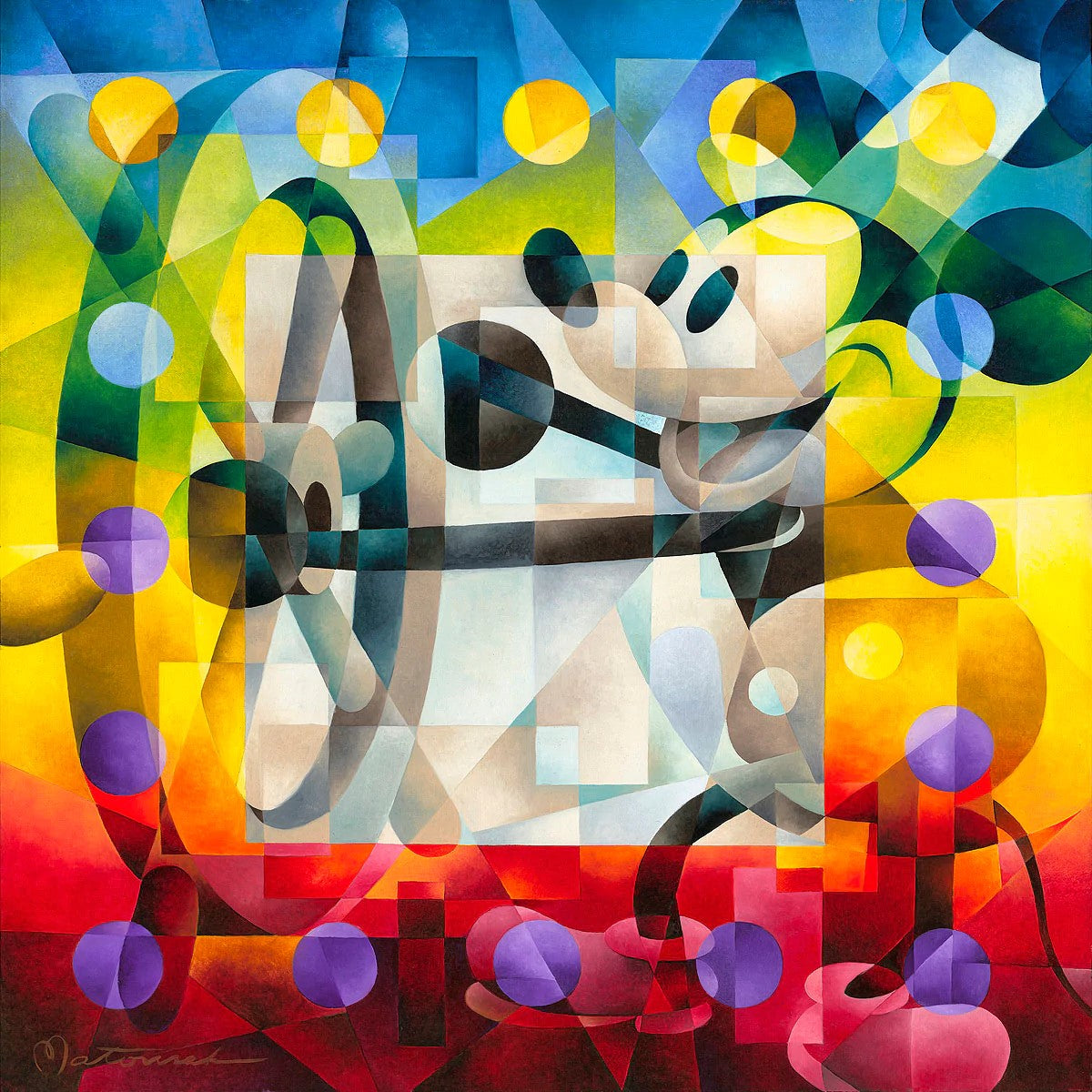 Steamboat Willie by Tom Matousek Limited Edition inspired by Mickey Mouse