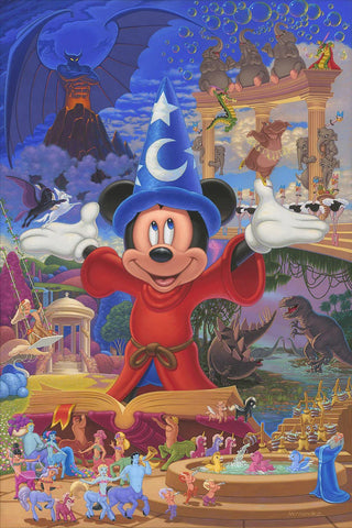 Story of Music and Magic by Manuel Hernandez featuring Mickey Mouse