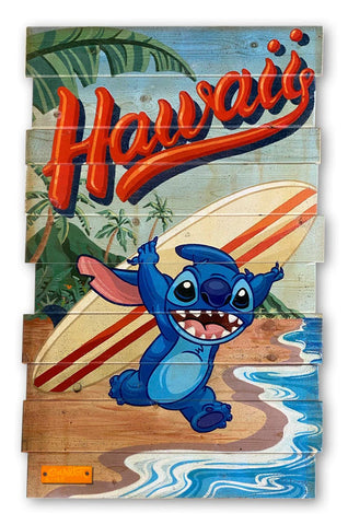 Surf's Up by Trevor Carlton featuring Stitch Vintage Classics Edition
