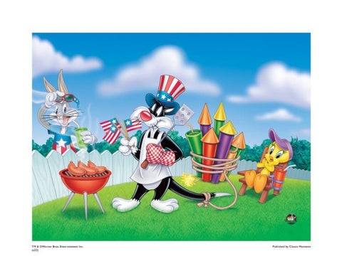 Sylvester Cookout - By Warner Bros. Studio - Collectible Giclée on Paper