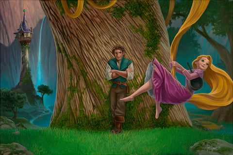 Tangled Tree by Jared Franco inspired by Tangled